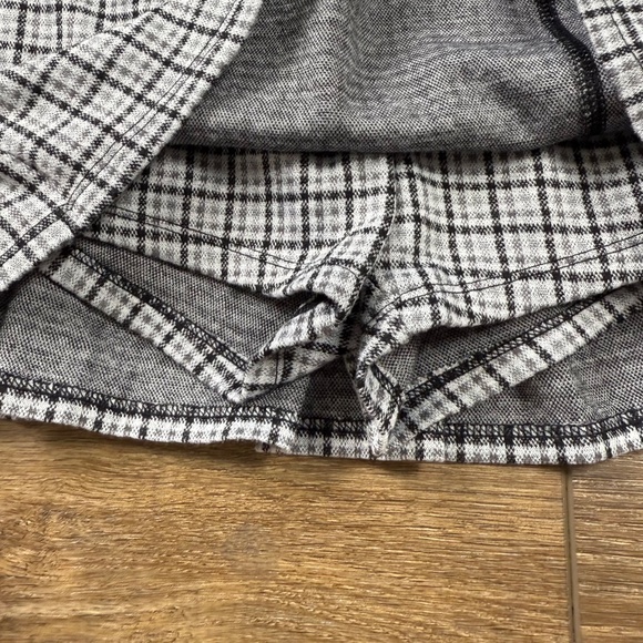 Abercrombie Kids Girls Pull-On Plaid Skort, Elastic Waist, Sz 5-6, Fall, Holiday - Picture 3 of 10